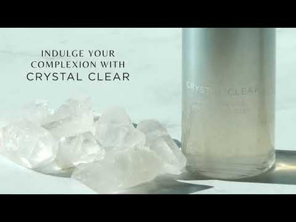 A video about crystal clear liquid cristal hydrating mist