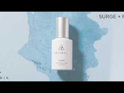 A video about the hydration serum Surge