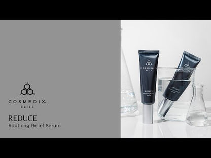 A video about reduce, a soothing relief serum